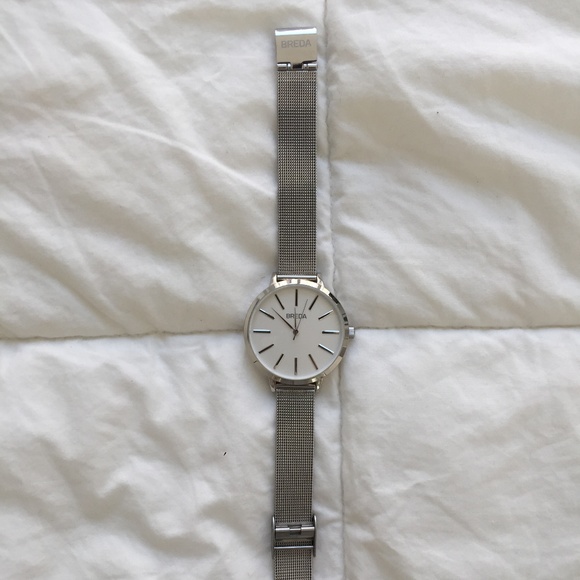 Breda Silver Stainless Steel Linx Watch main image 4